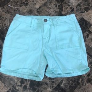 Justice Teal Shorts